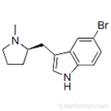 1H-Indole, 5-bromo-3 - [[(2R) -1-metil-2-pirrolidinil] metil] CAS 143322-57-0